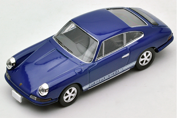 値下げ】 ポルシェ TLV 1/64 白黒2台セット 911S LV-86 1968 ミニカー 