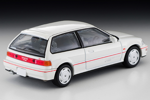 権利表記トミカリミテッドヴィンテージ NEO TLV-N48a Honda シビック SiR-II(レッド) 1/64 完成品 ミニカー(225652) TOMYTEC(トミーテック)