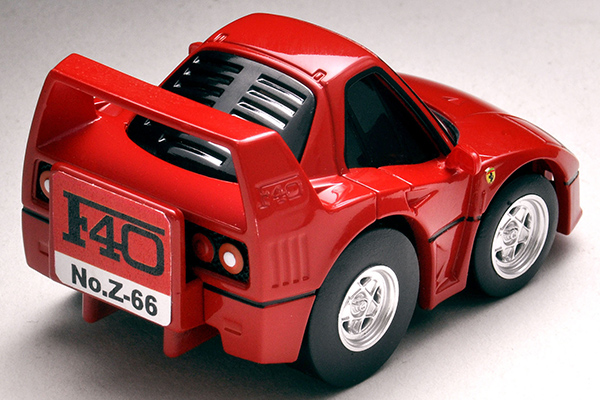 チョロQ Z-66a フェラーリ F40（赤） | 製品をさがす | トミー