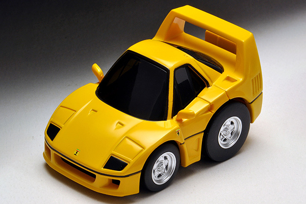 チョロQ Z-66c フェラーリ F40（黄） | 製品をさがす | トミーテック 