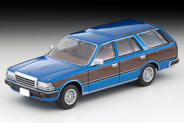 LV-N244a 日産グロリアワゴンV20E GL カスタム仕様（青／木目） | 製品をさがす | トミーテックミニカー