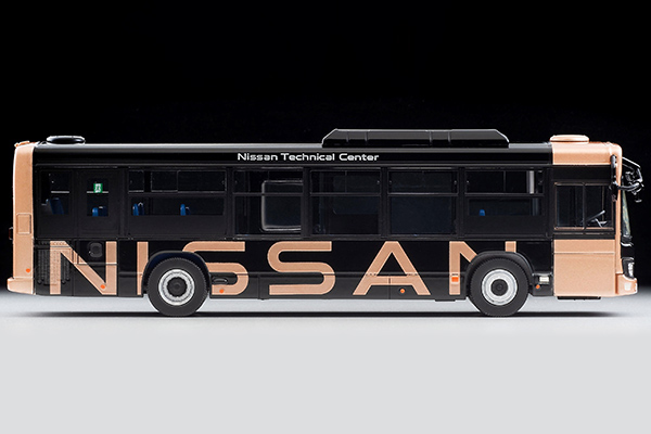 LV-N245c いすゞエルガ 日産送迎バス（サンライズカッパーM/黒