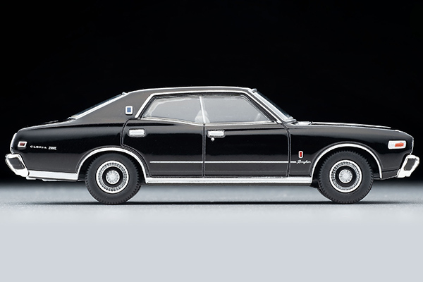 LV-N296a 日産グロリア 4ドアHT Fタイプ 2800 ブロアム（黒）78