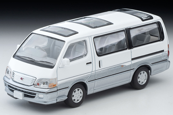 LV-N216d トヨタ ハイエースワゴン スーパーカスタムG（白／銀）2001年